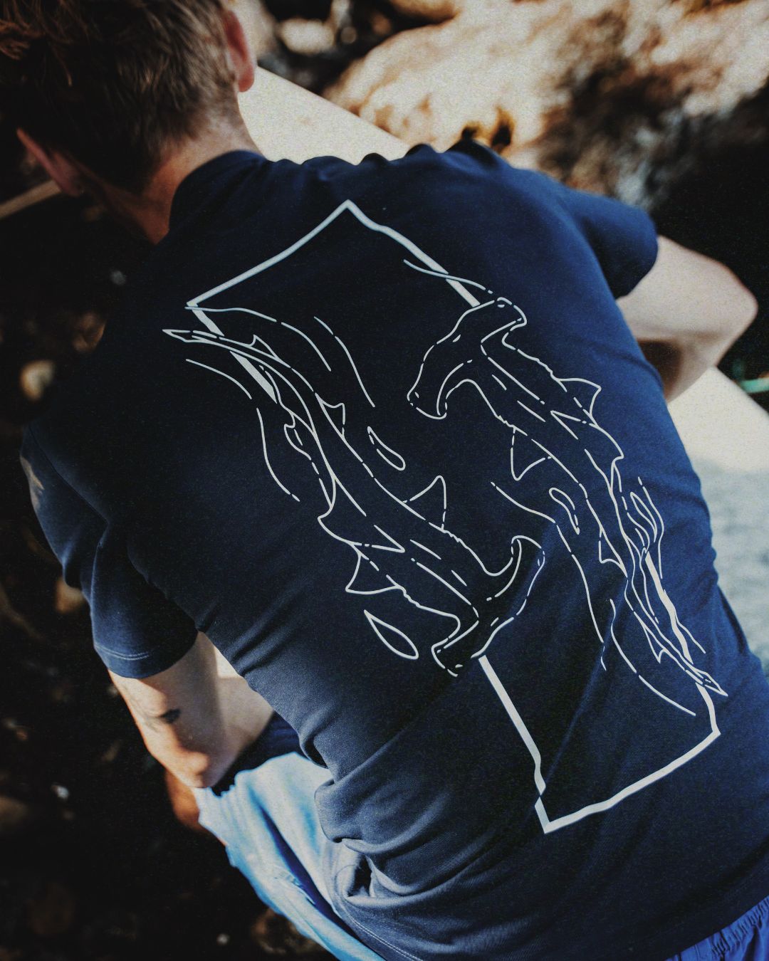Bamboo Shirt - Hammerhead Shark