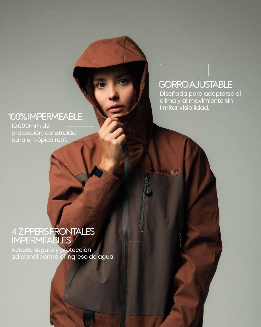 Jacket Impermeable Jaguartrail